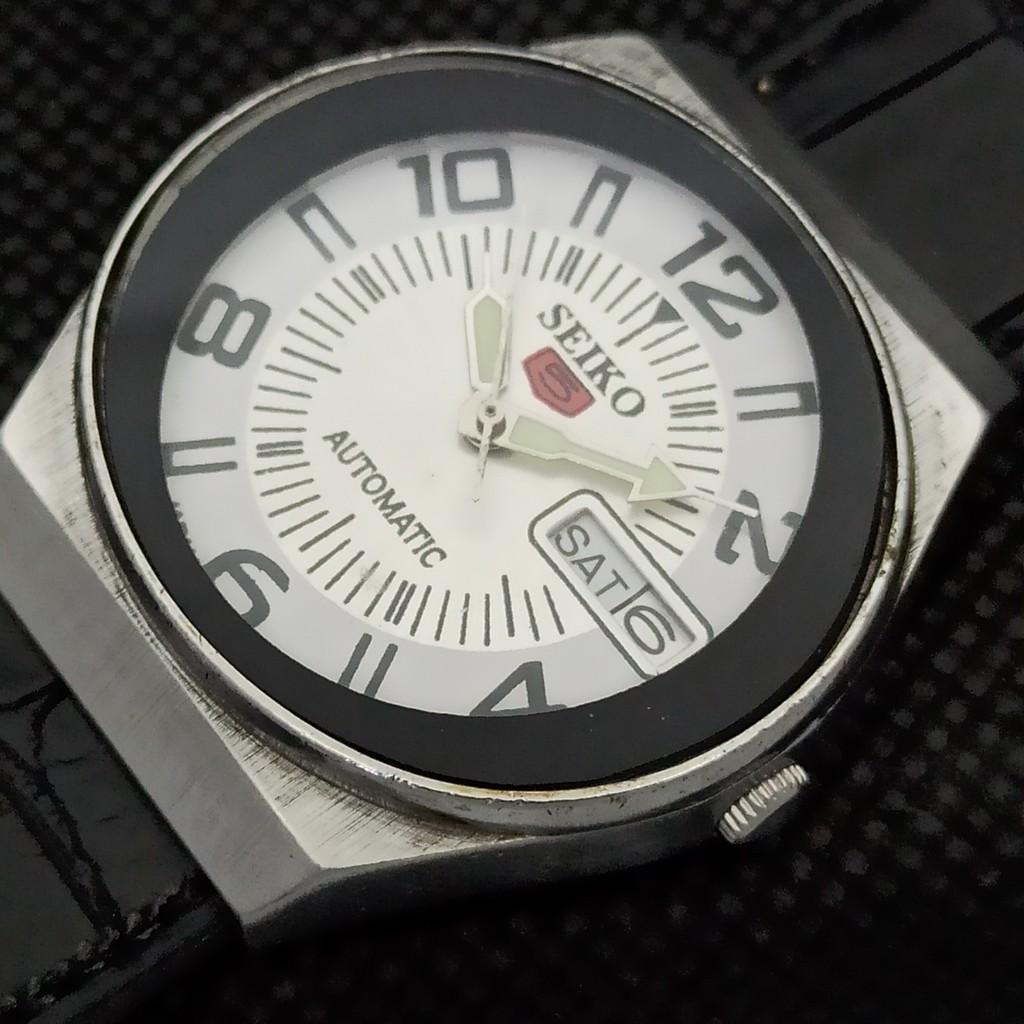 UŻYWANY SEIKO 5 AUTOMATYCZNY VINTAGE JAPONIA MĘSKI Z DATOWNIKIEM 532a-a278908-2