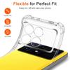 Husă pentru XiaoMi POCO X6 X6Pro Pro 5G Husă transparentă pentru telefon cu colțuri întărite Bumper Slim Fit, rezistentă la șocuri, flexibilă, din TPU, transparentă
