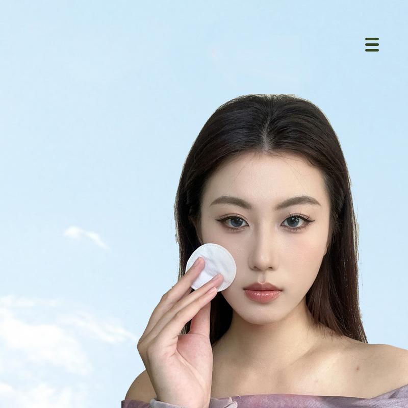 100/400pcs Soft and Breathable Round Cotton Makeup Pad Daily Facial Cleaning Makeup Nail Polish Removal Pad Makeup Tools Access