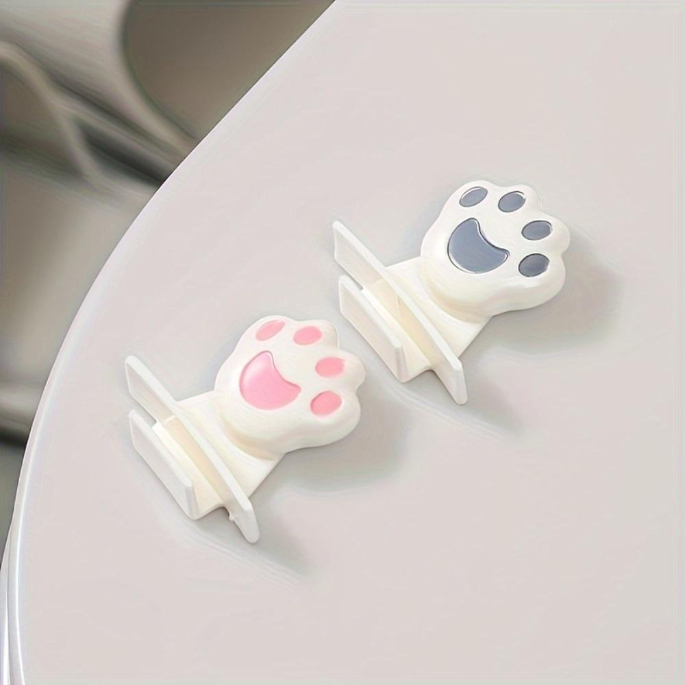 1Set/2pcs Contactless Toilet Seat Lift Handle, Hand-free Tool, for Lifting Toilet Seat Cushion in Bathroom