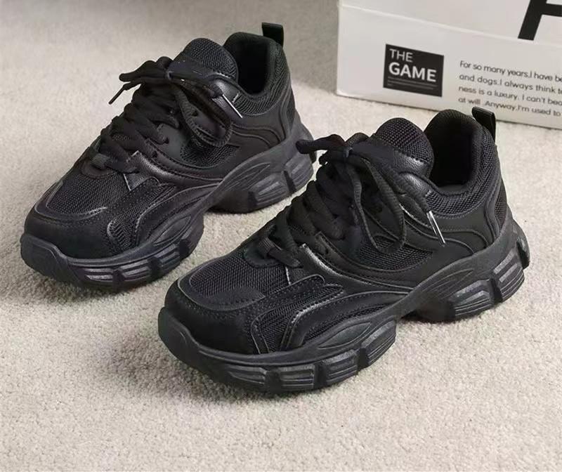 

Женские туфли для папы. Модная толстая подошва. Высококачественные спортивные белые туфли. Удобная дышащая повседневная обувь. 41