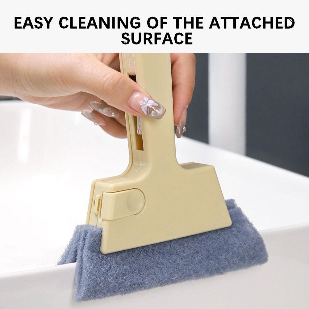 4 In 1 Gap Cleaning Brush,Window Recess Cleaning Brush,Kitchen Multi-Function Cleaning Tool,Window Slot Cleaner Brush For Window