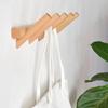 Solid Wood Living Room Entrance Wall Clothes Hanger Multifunctional Wall Clothes Hanger Creative Luxury Clothing Storage Hook