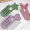 Pendant Silicone Mold Earrings Molds Paper Clip Shape Jewelry Making Molds Silicone Keychain Moulds for Crafting Lover