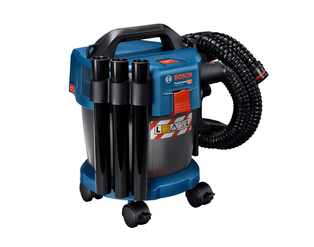 Bosch Professional 18V vysavač pro suché i mokré použití nabíječka prodávána HEPA filtr kolečka (pouze tělo, samostatně, osvojený, zahrnuto)