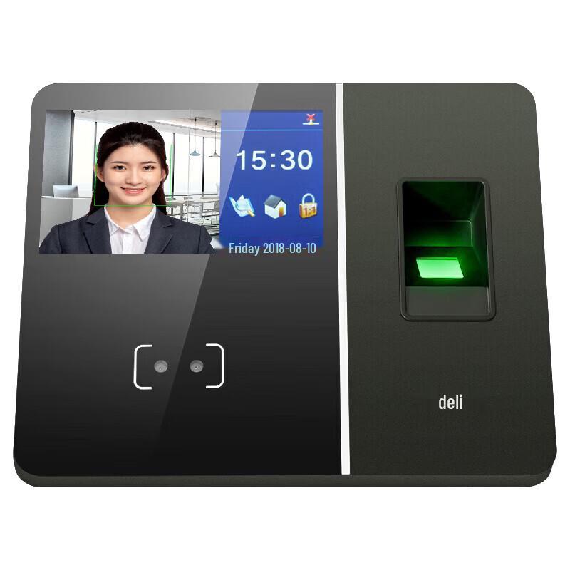 

Deli Smart Face & Fingerprint Recognition Attendance Machine CN plug (adapter included)