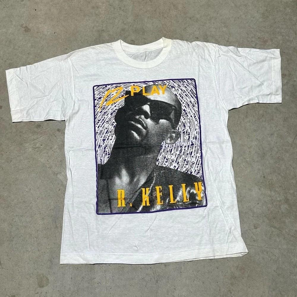 

Vintage R. Kelly 12 Play Cotton Shirt Unisex Concert S to 5XL Unisex T-Shirt XXXL