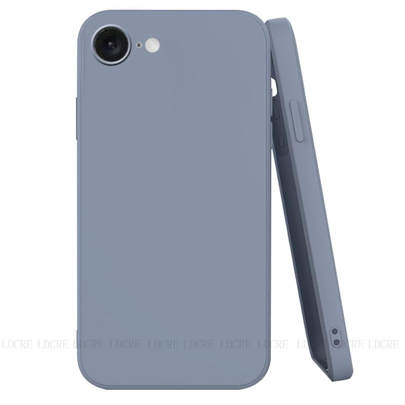 Чохол для iPhone 16e, розкішний ударостійкий, оригінальний рідкий силіконовий чохол для iPhone 16e, м'який