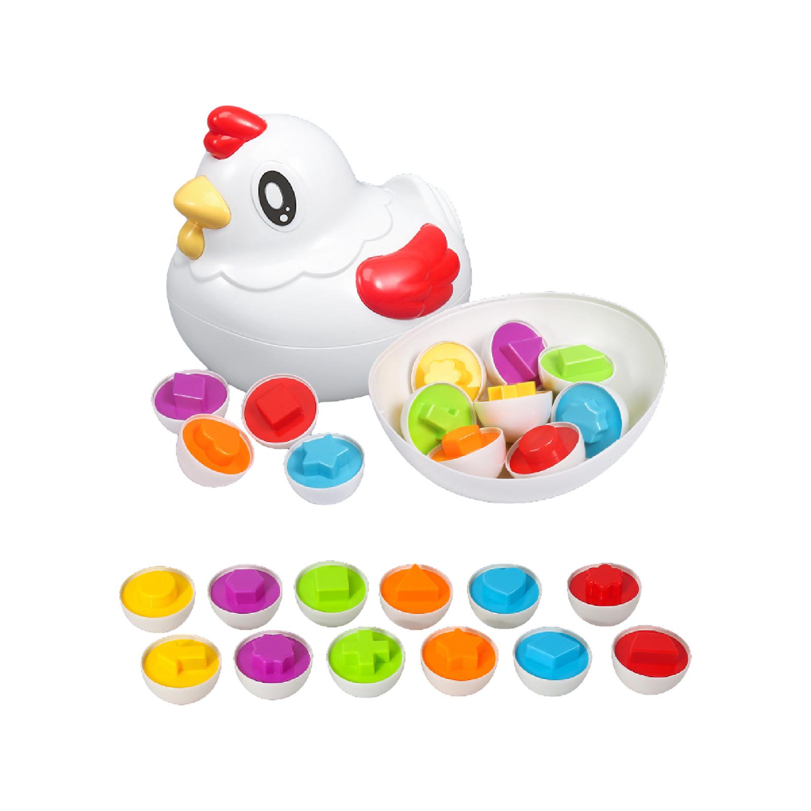 

12 Color And Shape Memory Sorting Travel Puzzle Games Early Education Toys