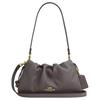 Faye 26 Logo Napa Leather Shoulder Bag Medium Women Shoulder Bag Slate CCZ54-IMSLA