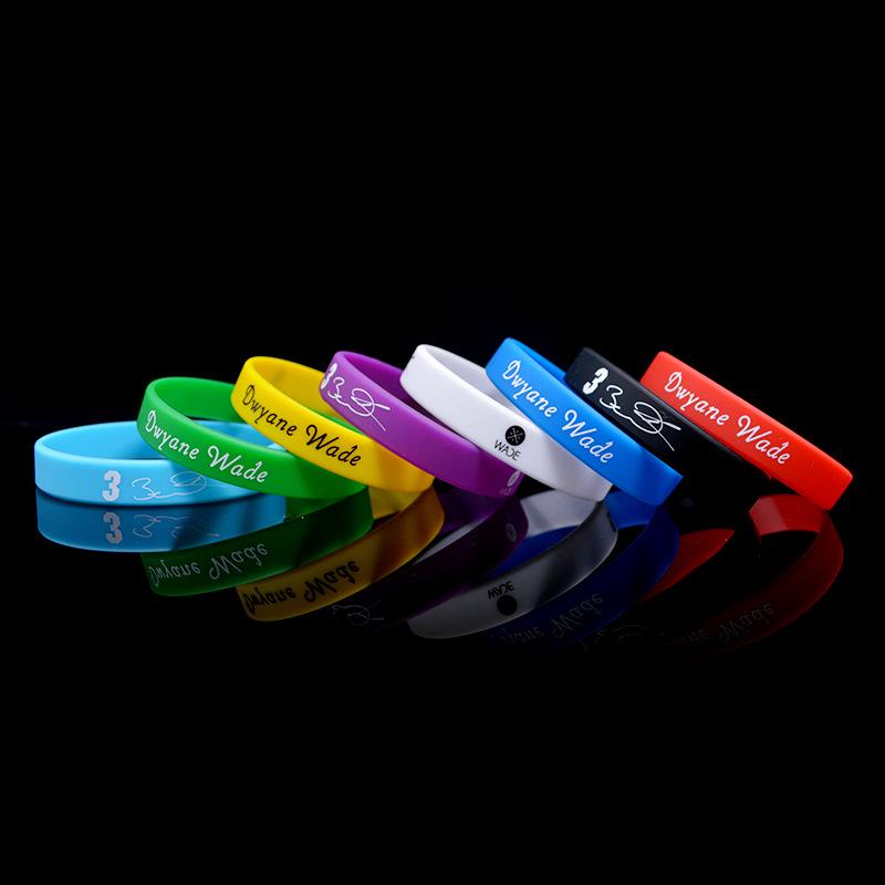 Braccialetti in Silicone da Stella NBA: Kobe, LeBron, Curry, Irving, Durant - Braccialetti per Fan di Basket e Calcio