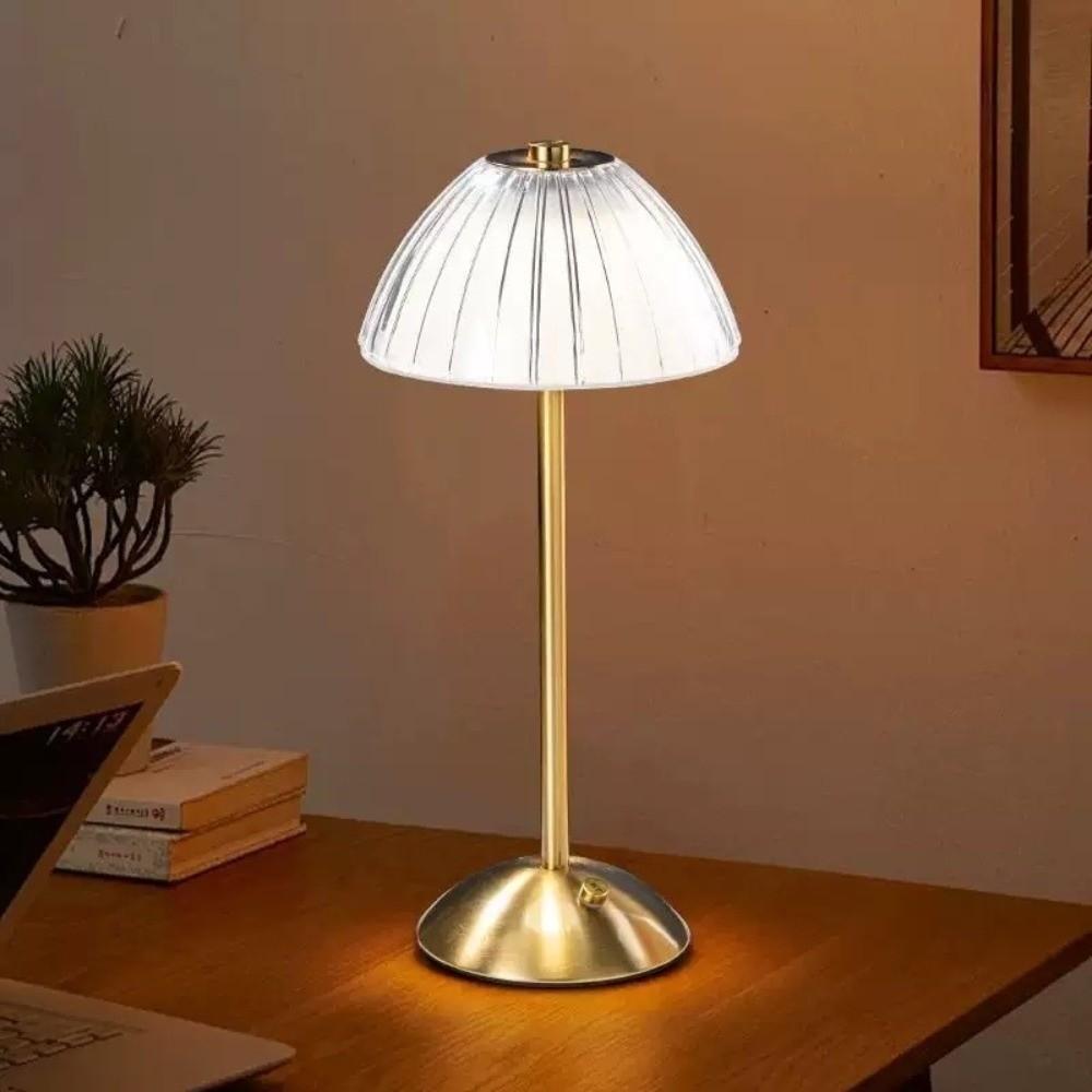 3 Colors Touch Control Lamp Dimmable Nightstand Light Vintage Table Lamp Living Room