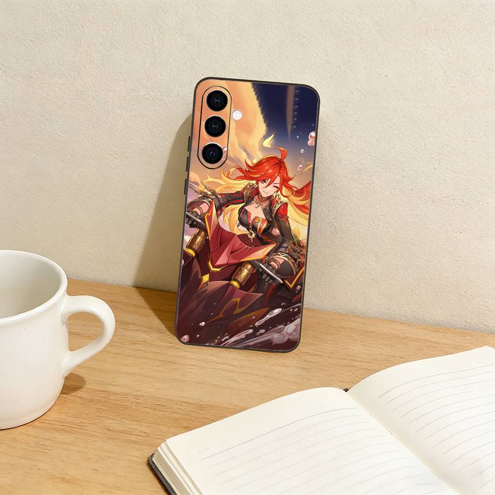 COOL Marveka Genshin Impact   Phone Case For Samsung Galaxy A73,A72,A71,A70,A53,A52,A51,Others Soft Black Cover