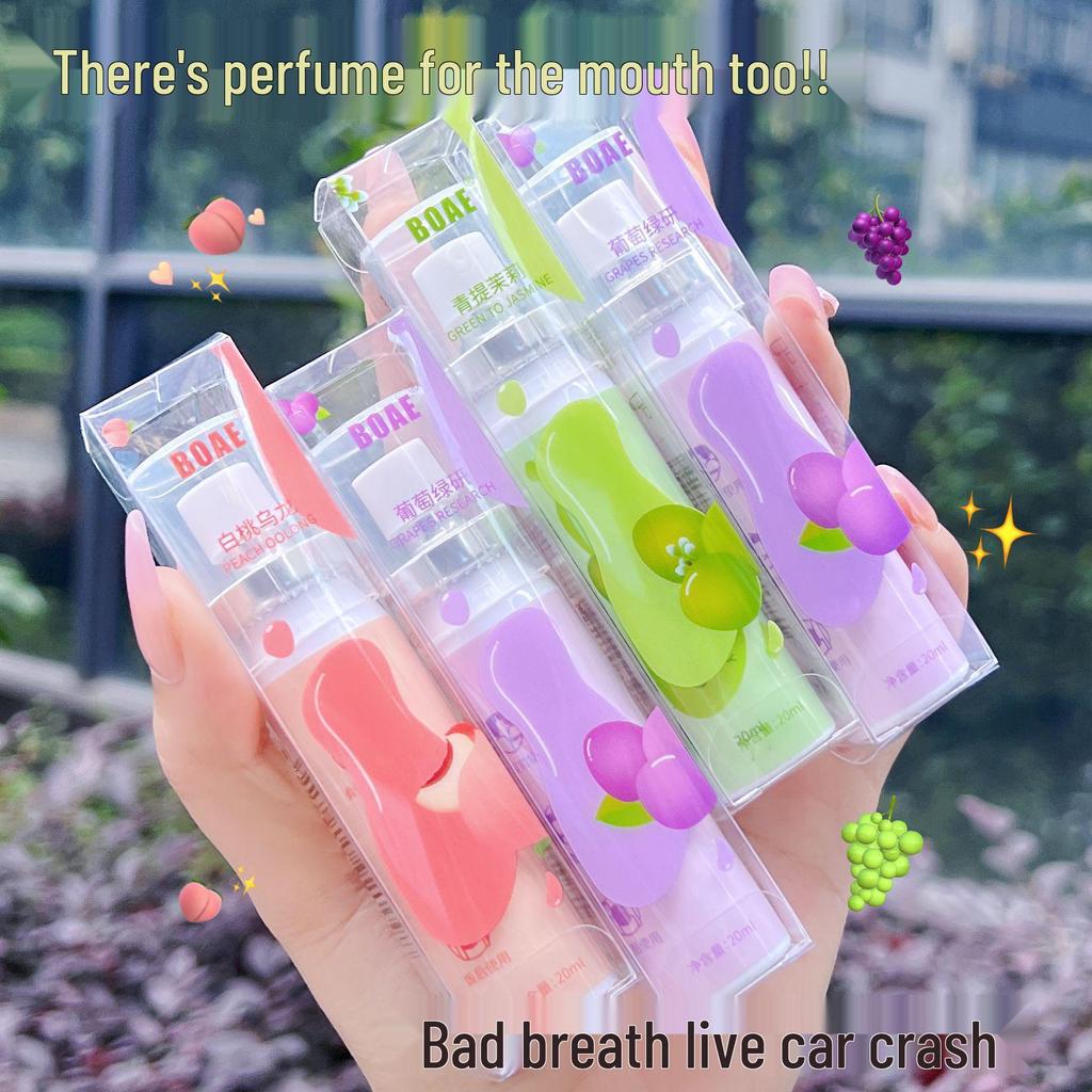 Mint Fresh Breath Oral Spray - 20ml Long-lasting Fragrance Freshener