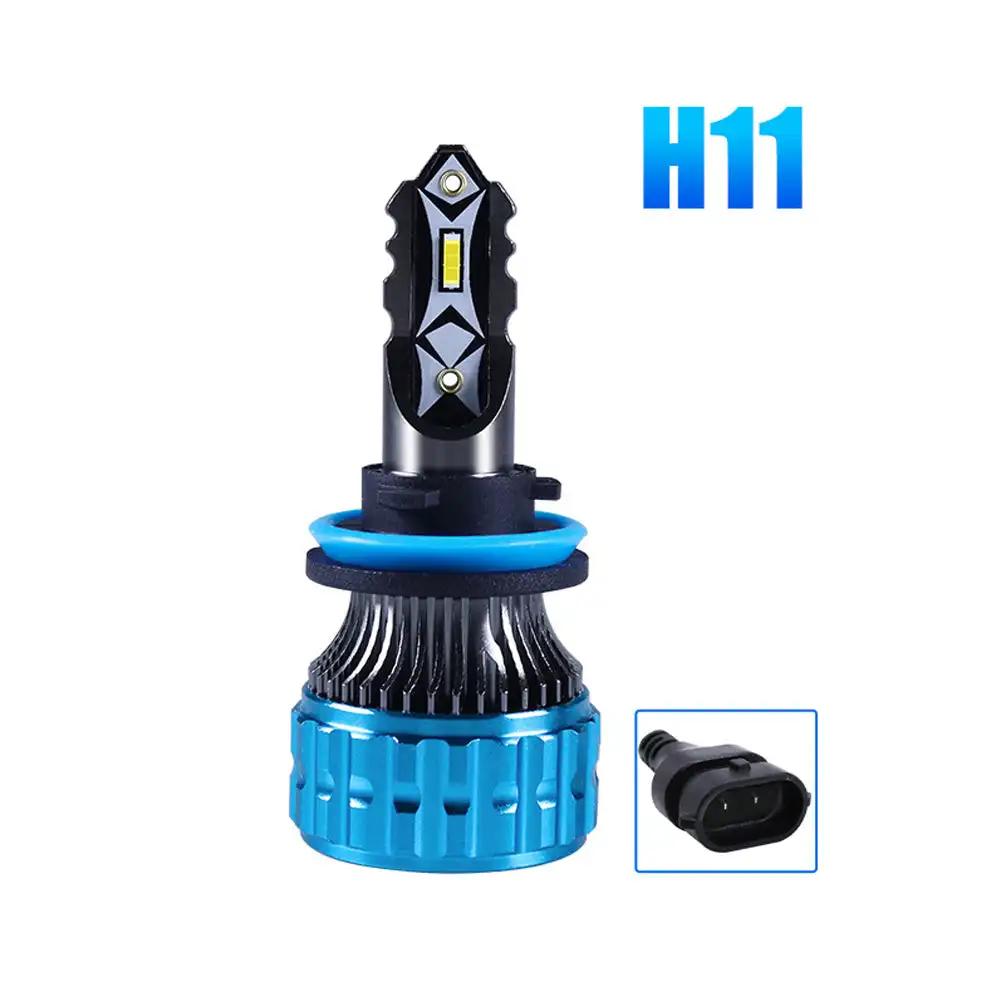 1Pc Car Headlight Bulbs H1 H3 H4 H7 H11 9005 9006 LED Car Headlight LED Lamp Beam Bulbs Automobiles Lamp 12000LM Lights White