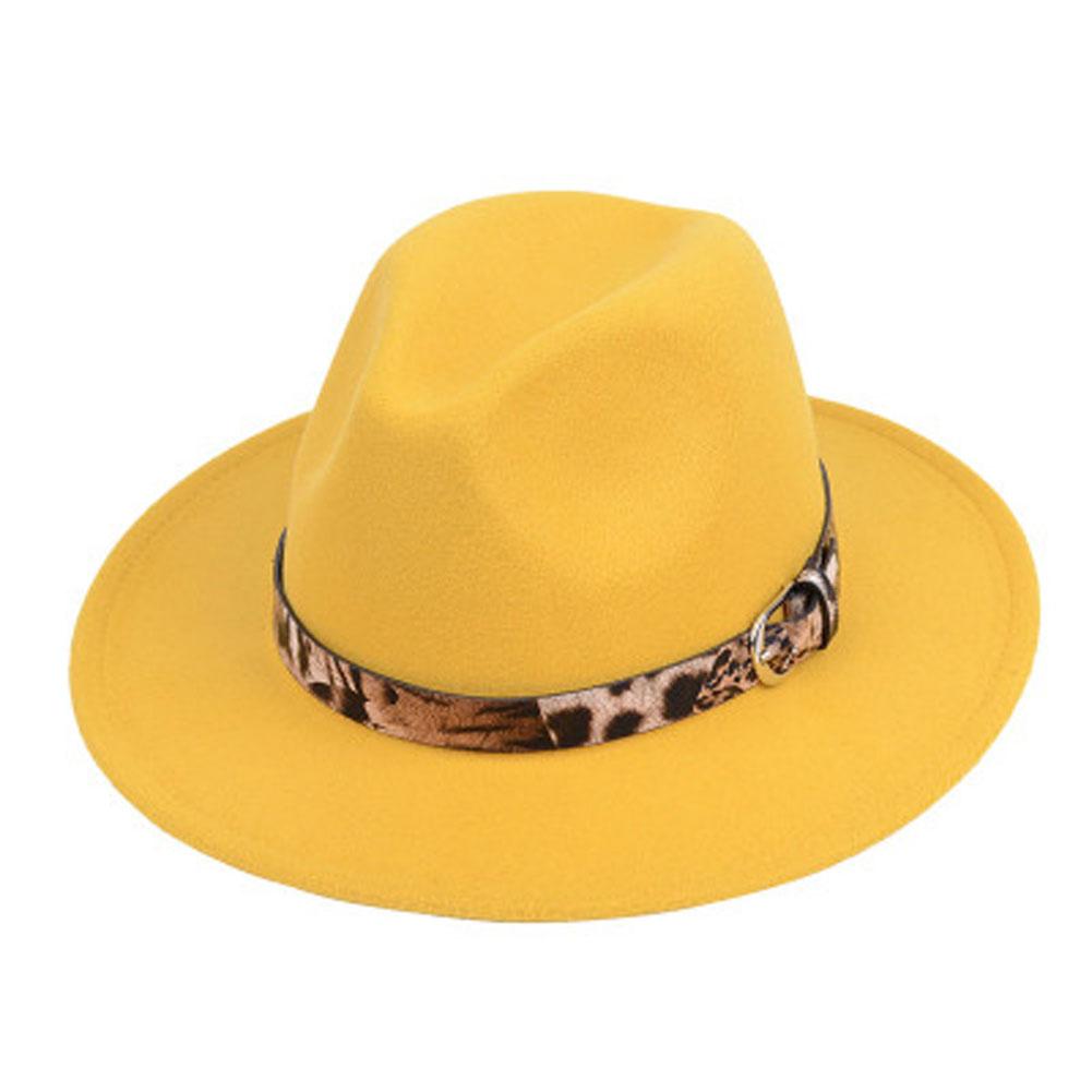 Winter Felt Hats Fashion Jazz Hat 