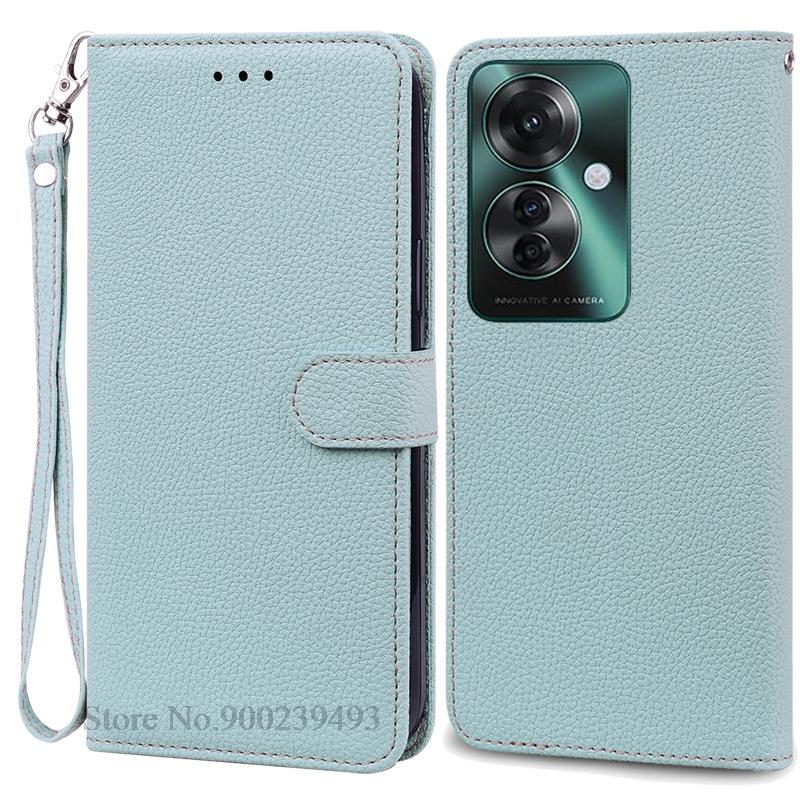 Für OPPO Reno 11F 5G Hülle Leder Brieftasche Klapphülle Für Reno 11F Hülle Buchhülle Für Reno 11 F Reno11f Hülle Cover Fundas