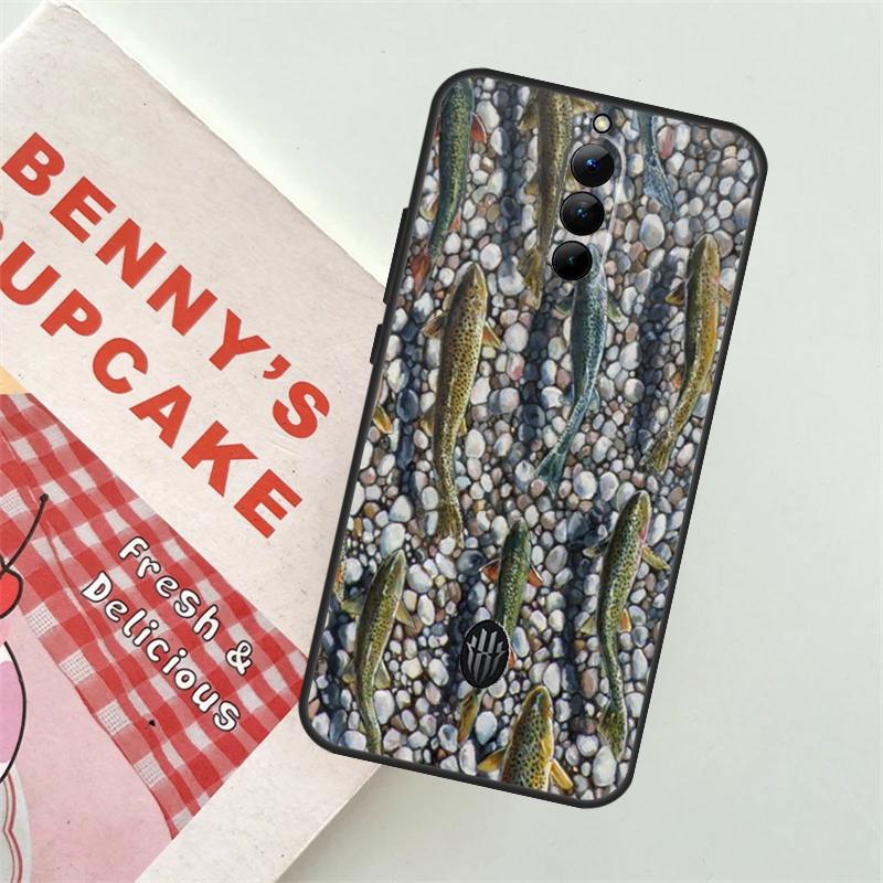 Trout Fishing Soft Case For ZTE Nubia Red Magic 9 Pro Plus 8 8S Pro 6S 7S 6 7 Pro 5S 5G 6R Back Cover