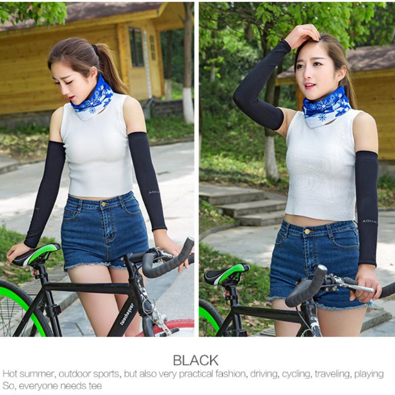 Manchons Respirants de Protection Solaire - Équipement Respirant et Protégeant des UV pour le Sport, la Conduite et les Aventures en Plein Air