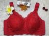 No steel rim, large chest, small lace adjustment underwear,  thin styles gather, anti-sagging upper support, large size bra cover