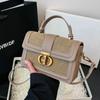 Popular New Retro Portable Small Square Bag, High-end Texture Niche Design, Light Luxury Shoulder Bag