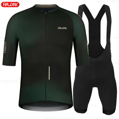 Short Sleeve Jersey Sets Ropa Ciclismo Hombre Summer Cycling Clothing Triathlon Bib Shorts Suit Bike Shirt 2026 Summer Breathable Cycling Suit Set