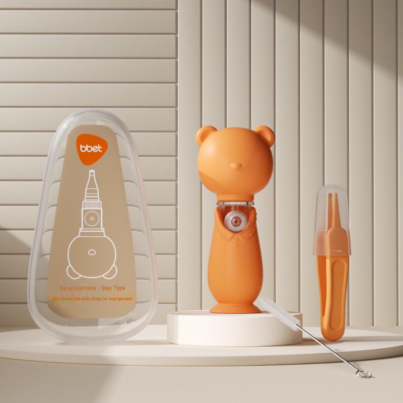 Baby Elephant Nasal Cleaner - Newborn Nose Suction Device for Infant Congestion