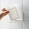 Scatola Portaspazzolino e Dentifricio da Parete Scaffale Portaoggetti per Denti Scaffale Portaoggetti Porta Spazzolino Scaffale Drenante Accessorio da Bagno