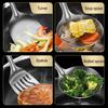 4PCS Kitchenware Set Stainless Steel Cooking Utensils with Anti-Slip Scalding Protection Handles Utensils for Kitchen Cafes Restaurants