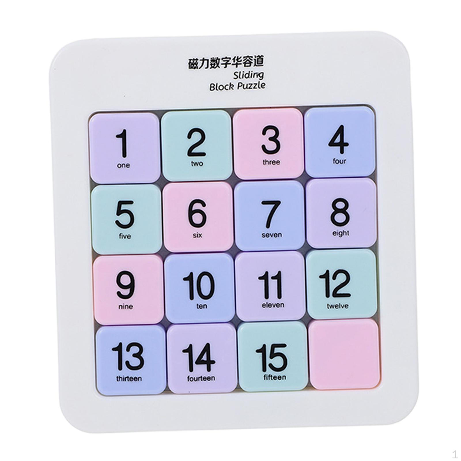 

Раздвижная головоломка с магнитными числами, портативная обучающая головоломка Tangram Intelligence, 3 этажа 4 floors