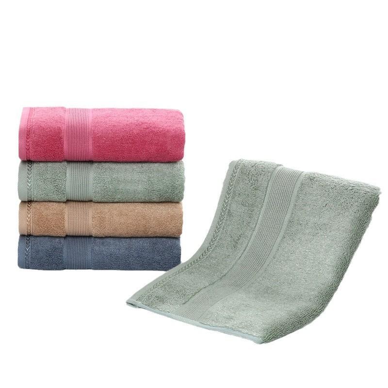 Wide Satin Square Towel Towel Bath Towel Set Bamboo Fiber Breathable and Water-absorbing Household Quick-drying Hotel Soft and Skin-friendly Large