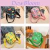 Childrens Dinosaur Cartoon Sling Bag With Zipper Closure For Daily Outings