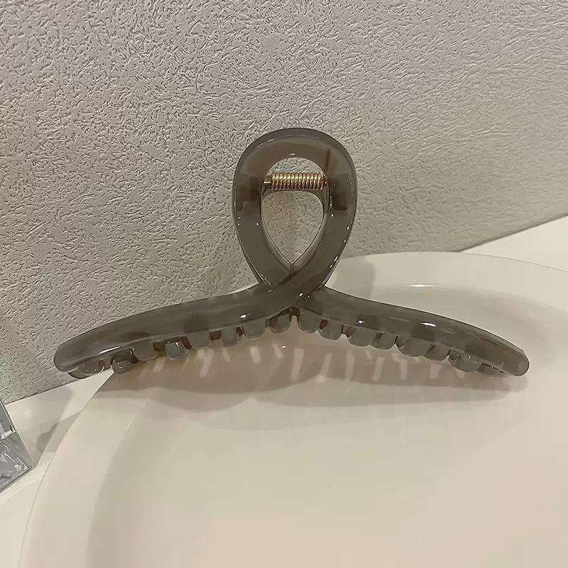 Duży klips rekinowy Płytka temperamentu Spinka do włosów Prosty klips krzyżykowy Klips do włosów do łazienki Chwytak do włosów z tyłu głowy Akcesoria do włosów 3 szt.