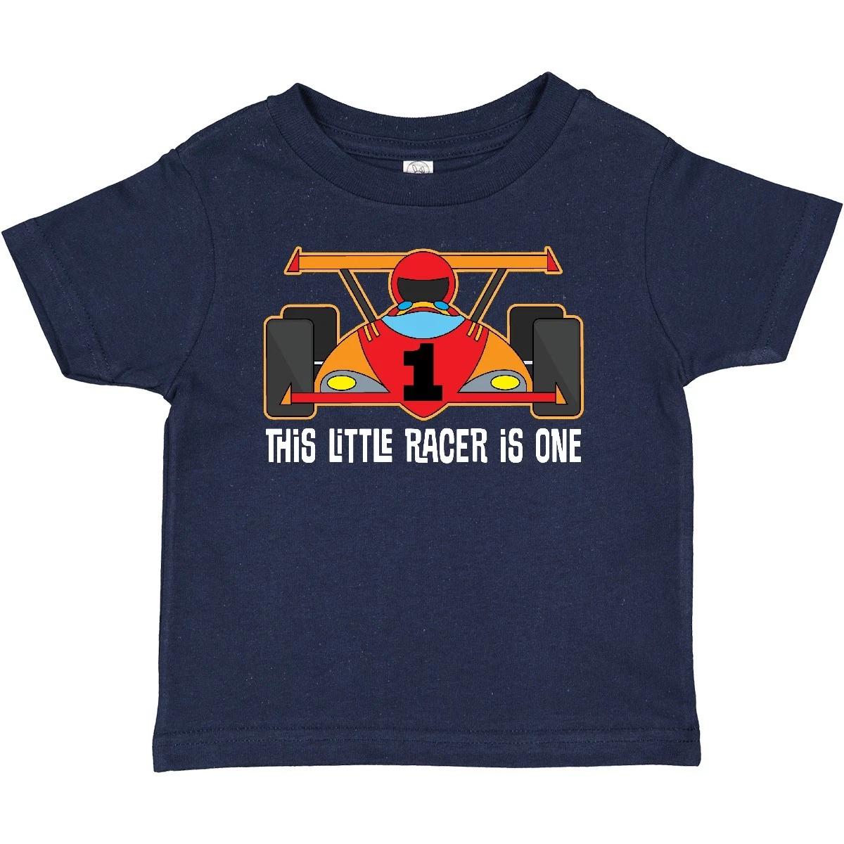 Inktastic Racing Themed 1st Birthday Car Baby T-Shirt First 1 One Year Old Im 130