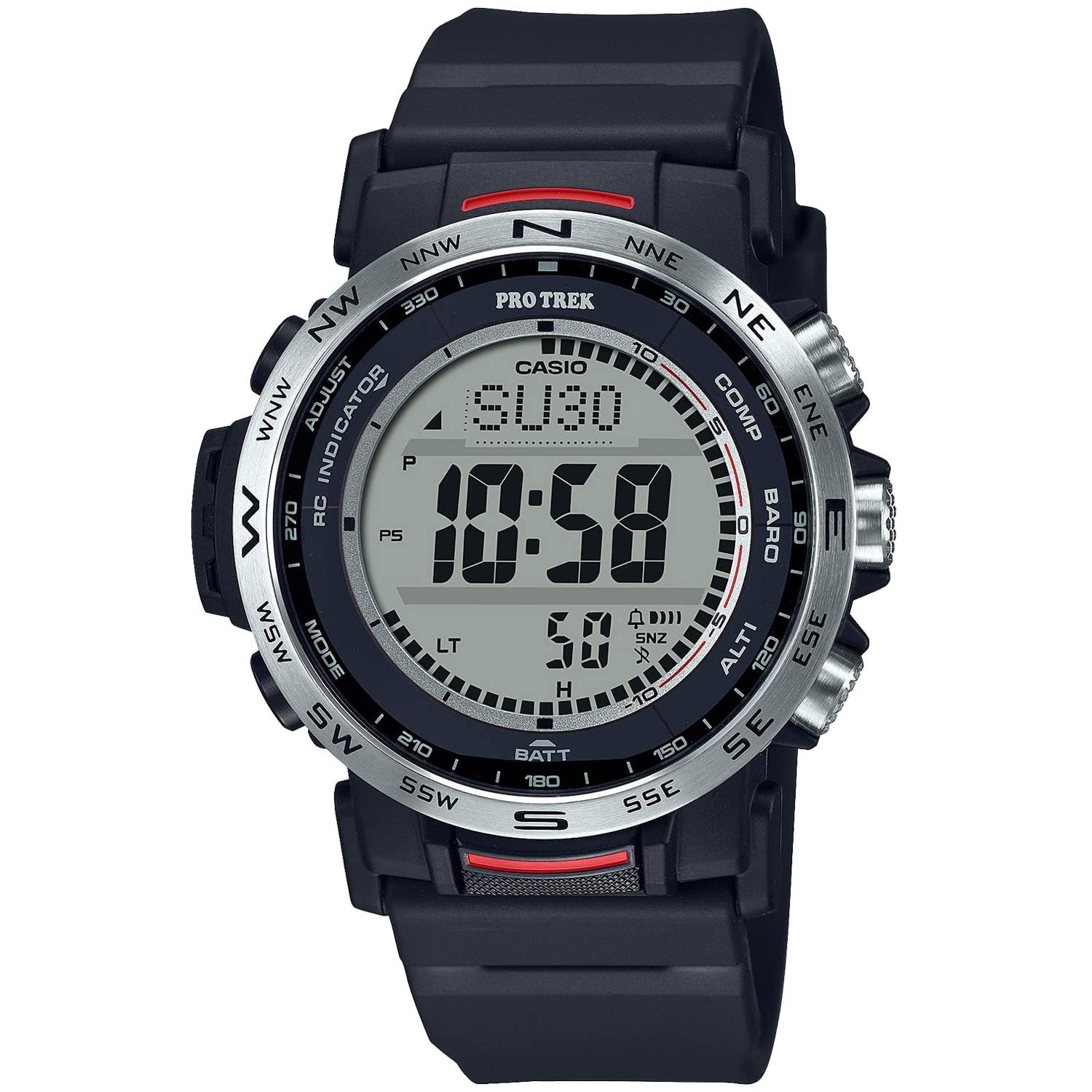 

Casio Pro Trek Climber Line Men s Watch PRW-35-1AJF Black Radio Solar Biomass Plastic Japan Model