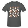 100 Cotton Cute Hamster Pattern Tshirt Unisexs Classic Oversized T Shirt Unisex Oneck Summer Shirts Tops S6xl