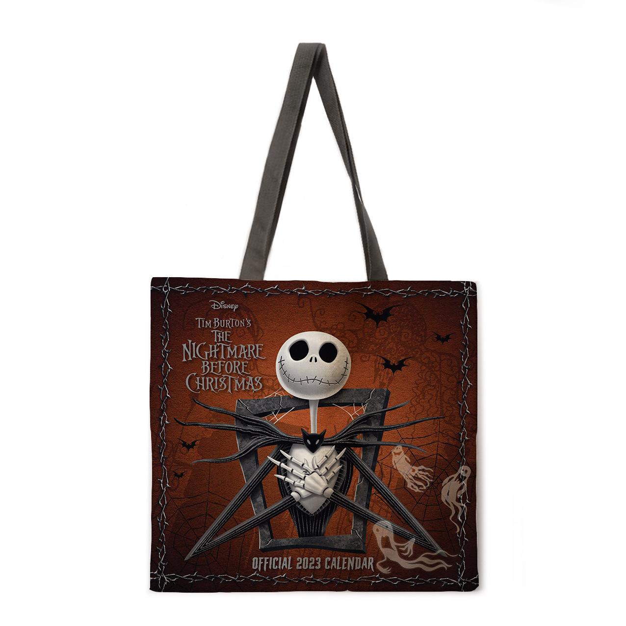 Сумка на плечо в форме черепа Сумка-тоут Сумка Многоразовая сумка для покупок 41cmx41cm 880₽