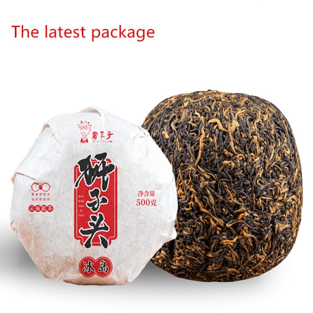 500g Premium Dianhong Black Tea, Golden Melon Tuocha, Organic Yunnan Red Tea, Rich Smooth Flavor, Healthy Daily Drink