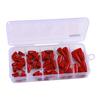 50Pcs Fishing Weight Sinkers Kit Rustproof Corrosion Resistant Saltwater Freshwater Metal Lead Fishing Weights Set