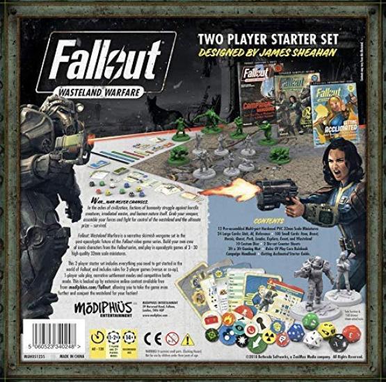 Modiphius Entertainment Wasteland Game Fallout Warfare,