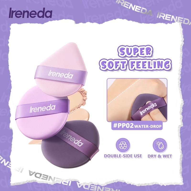 

Ireneda Flawless Soft Face Makeup Powder Puff Dry and Wet Double-use Beauty Puff Skin-friendly Cosmetics Tool Face Makeup Sponge Accessories
