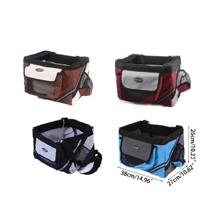 Bike Pet Carrier For Dog Dog Bike Basket Front Bicycle Basket Bag For Cat