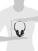Elecom HS-HP20TBK Kabelgebundenes Headset mit Mikrofon, 4-polig, Binaural, Over-Ear, Robustes Kabel, Faltbar, 1,8 m