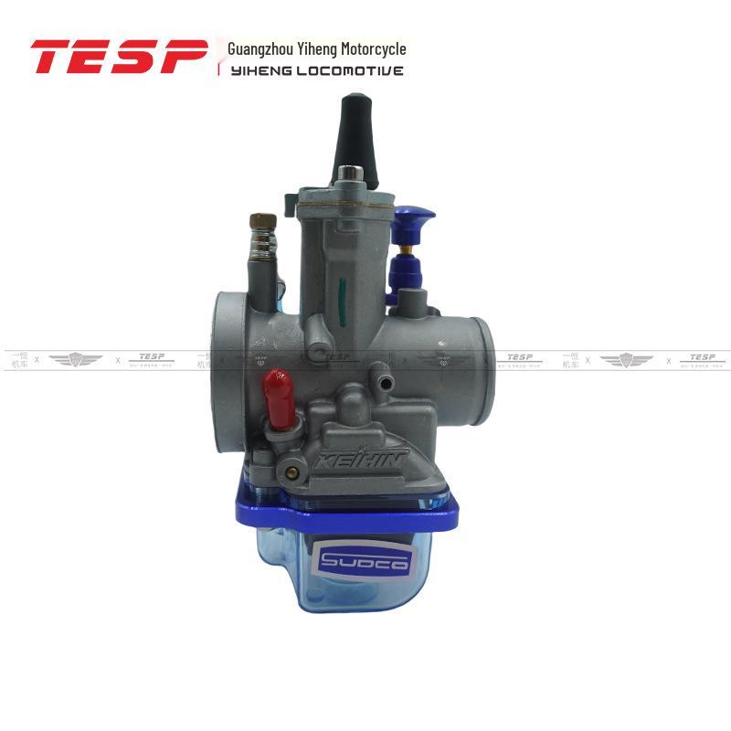 PWK Blue Base Carburetor for 24-34MM Motorcycle/ATV Racing Modification