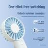 Portable USB Rechargeable Mini Fan for Dorms, Desktops, Outdoor Use