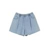 LAP Tuck Band Denim Shorts As2Dp461