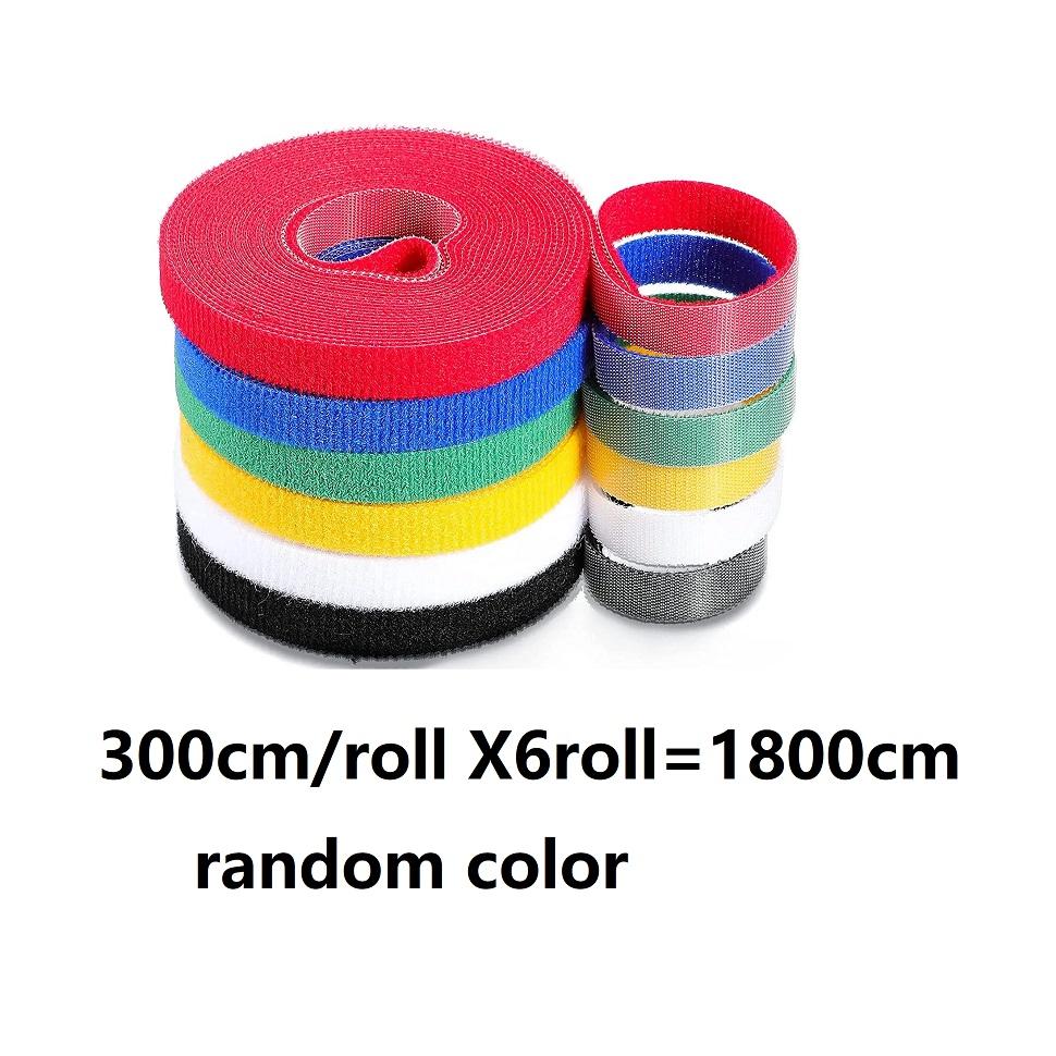 Cable Ties Reusable Loop Bundle Self Adhesive Fastener DIY Accessories Nylon Strap Organizer Clip Wire Holder Management