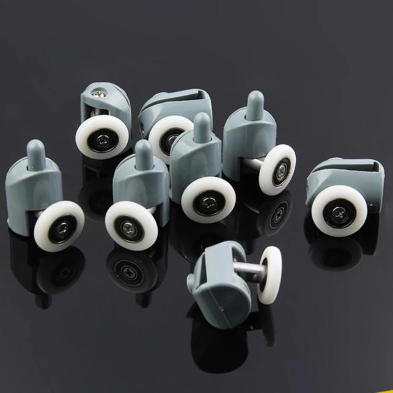 8pcs Shower Rooms Cabins Pulley &Shower Room Roller /Runners/Wheels/Pulleys Diameter 19/23/25/27mm