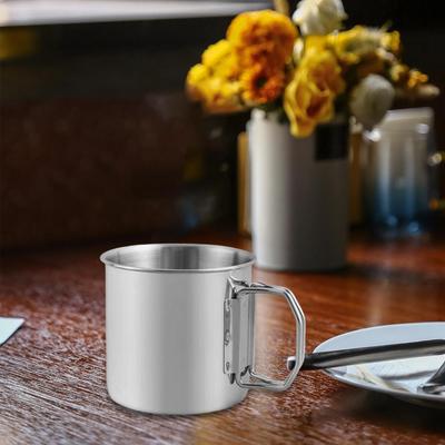 Metal Camping Cup for Hiking and Cooking, Lightweight Design