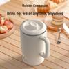 Portable Electric Folding Kettle: Stainless Steel Travel Kettle for Boiling Water